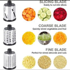 3 in 1 Manual Drum Vegetable Cutter & Slicer